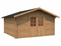 PALMAKO Gartenhaus »Lotta«, Holz, BxHxT: 380 x 245 x 380 cm (Außenmaße) -...