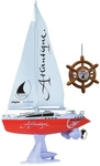 JAMARA RC-Boot, BxL: 8,4 x 38 cm, Ab 8 Jahren - rot