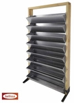 BELLISSA Hochbeet &raquo;INALTO L8&laquo;, BxHxL: 32 x 180 x 100 cm, verzinkter Stahl -