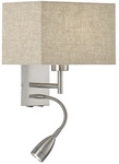 Fischer & Honsel Wandleuchte &raquo;Dream&laquo;, Metall, 40 W - braun