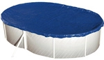 STEINBACH Sommerabdeckplane f&uuml;r Ovalbecken 550 x 360 cm - blau