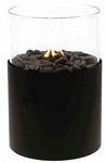 COSI Gaslampe, Metall, H: 30,5 cm - schwarz
