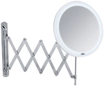 WENKO Spiegel, BxH: 20 x 55 cm - braun