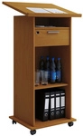 VCM Stehpult &raquo;Meeta&laquo;, BxHxL: 50 x 108,3 x 60 cm - braun