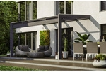 SKANHOLZ Terrassen&uuml;berdachung &raquo;Novara&laquo;, Breite: 450 cm, Dach: Polycarbonat...