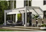 SKANHOLZ Terrassen&uuml;berdachung &raquo;Novara&laquo;, Breite: 450 cm, Dach: Polycarbonat (PC),