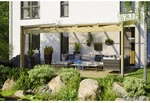 SKANHOLZ Terrassen&uuml;berdachung &raquo;Novara&laquo;, Breite: 557 cm, Dach: Polycarbonat (PC),