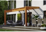 SKANHOLZ Terrassen&uuml;berdachung &raquo;Novara&laquo;, Breite: 450 cm, Dach: Polycarbonat (PC),