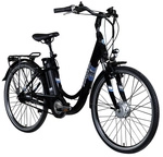 Z&Uuml;NDAPP E-Bike 26 Zoll, RH: 46 cm, 7-Gang - grau