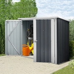 HOME DELUXE Gartenhaus &raquo;BOHIO DELUXE&laquo;, Gr&ouml;&szlig;e XXS - grau