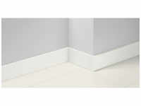 PARADOR Sockelleiste, weiß, MDF, LxHxT: 220 x 10 x 2,5 cm - weiss