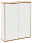 FACKELMANN H&auml;ngeschrank &raquo;FINN&laquo;, weiss, 2 T&uuml;ren, BxHxT: 60 x 75 x 20,1 cm