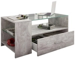 VCM Couchtisch &raquo;Tindala&laquo;, BxHxL: 50 x 45 x 100 cm - grau
