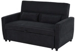 HOMCOM Schlafsofa, Breite: 82 cm, dunkelgrau