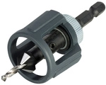 WOLFCRAFT Vorbohrer, 1/4"-Sechskant, Schaft-&Oslash;: 6,35 mm, dunkelgrau