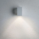 PAULMANN LED-Außenwandleuchte »Flame«, BxHxT: 5,8 x 10,3 x 5,8 cm, Aluminium - PAULMANN LED-Außenwandleuchte »Flame«, BxHxT: 5,8 x 10,3 x 5,8 cm, Aluminium -