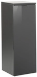 FACKELMANN Midischrank &raquo;LUNA&laquo;, Anthrazit, 1 T&uuml;r, BxHxT: 30,2 x 82,6 x 32 cm - grau
