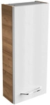 FACKELMANN H&auml;ngeschrank &raquo;MILANO&laquo;, Asteiche/weiss, 1 T&uuml;r, BxHxT: 30 x 68 x 15,4 cm