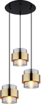 GLOBO LIGHTING H&auml;ngeleuchte, (BxHxL): 45 x 120 x 45 cm, Metall, 60 W - schwarz