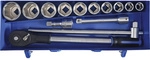 BGS Technic Steckschl&uuml;sselsatz, Antrieb 20 mm / (3/4Z) , 14-tlg. - bunt