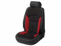 CarComfort Sitzauflage »Novara«, Polyester - rot | schwarz