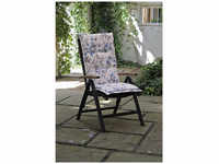 BEST Sesselauflage »Swing-Line«, weiß/blau/lila/grau, BxL: 50 x 120 cm - bunt