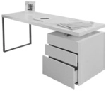 SalesFever Schreibtisch &raquo;Schreibtisch&laquo;, BxT: 185 x 85 cm,