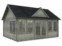 PALMAKO Gartenhaus »Claudia«, Holz, BxHxT: 530 x 363 x 380 cm (Außenmaße) -...