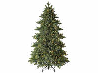 Evergreen Weihnachtsbaum »Roswell Kiefer «, Höhe: 150 cm, grün, beleuchtet -