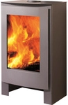 PANADERO Kaminofen &raquo;Nevada&laquo;, schwarzmetallic, Stahl, 8,7 kW