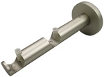 LIEDECO Gardinenstangen-Tr&auml;ger, &Oslash; 16 mm, Metall - silberfarben