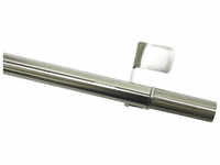 GARDINIA Klemmstange »Zylinder«, Länge 800 mm, Ø 10 mm, Metall - silberfarben