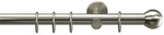 LIEDECO Stilgarnitur &raquo;Kegel&laquo;, L&auml;nge 1200 mm, &Oslash; 20 mm, Metall - silberfarben
