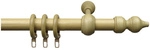 LIEDECO Stilgarnitur &raquo;Th&uuml;ringen&laquo;, L&auml;nge 1200 mm, &Oslash; 28 mm, holz - beige
