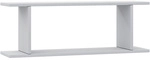 VCM Wandregal &raquo;Sirola&laquo;, BxHxL: 19,7 x 28 x 80 cm, Holzwerkstoff - weiss