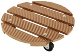 SIENA GARDEN Bodenroller, &Oslash;: 30 cm, WPC - beige