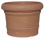 SIENA GARDEN Pflanzgef&auml;&szlig; &raquo;Norah&laquo;, Kunststoff, terrakottafarben, rund - braun