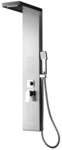 Marwell Duschpaneel &raquo;Enya&laquo;, H&ouml;he: 125 cm, Aluminium - braun