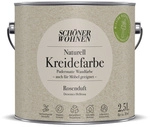 SCH&Ouml;NER WOHNEN FARBE Innenfarbe &raquo;Naturell Kreidefarbe&laquo;, Rosenduft, matt, 2,5 l -