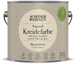 SCH&Ouml;NER WOHNEN FARBE Innenfarbe &raquo;Naturell Kreidefarbe&laquo;, Muschelliebe, matt,...