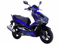 GT UNION Motorroller »Striker«, 50 cm³, 45 km/h, Euro 5 - blau