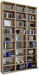 VCM Regal &raquo;Megosa Maxi&laquo;, BxHxL: 23 x 182,8 x 102 cm, Holzwerkstoff - braun