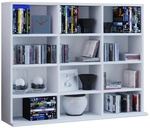 VCM Regal &raquo;Megosa Mini&laquo;, BxHxL: 23 x 83 x 102,1 cm, Holzwerkstoff - weiss
