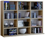 VCM Regal &raquo;Megosa Mini&laquo;, BxHxL: 23 x 83 x 102,1 cm, Holzwerkstoff - braun