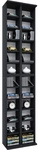 VCM Regal &raquo;Almera&laquo;, BxHxL: 20 x 180 x 42 cm, Holzwerkstoff - schwarz