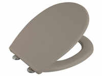 WENKO WC-Sitz »Vorno neo«, Breite: 370 mm, oval, Duroplast - braun