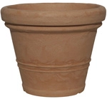 SIENA GARDEN Pflanzgef&auml;&szlig; &raquo;Amalia&laquo;, Kunststoff, witterungsbest&auml;ndig - orange