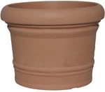 SIENA GARDEN Pflanzgef&auml;&szlig; &raquo;Norah&laquo;, Kunststoff, witterungsbest&auml;ndig - orange