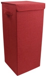 VCM W&auml;schebox &raquo;Dreso L&laquo;, BxHxL: 30 x 70 x 70 cm, Textil - rot