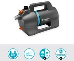 GARDENA Gartenpumpe &raquo;Silent&laquo;, F&ouml;rdermenge: 4.200 l/h, 600 W - grau